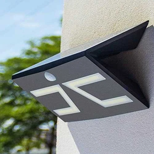 Sieninis šviestuvas Ab Com AB LED GV50-CLB saulės lempa