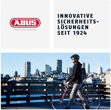 Spyna Abus išlankstoma 6500A/110 BK SH Bordo Smart X