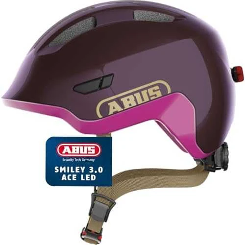 Abus Germany Dviratininkų šalmas vaikams ABUS Smiley 3.0 ACE LED M (Naudoti B)