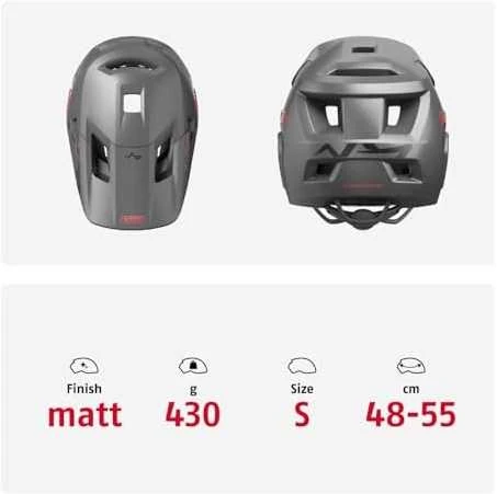 Abus Germany Šalmas Abus YouDrop FF Ti sidabrinis-S (48-55)