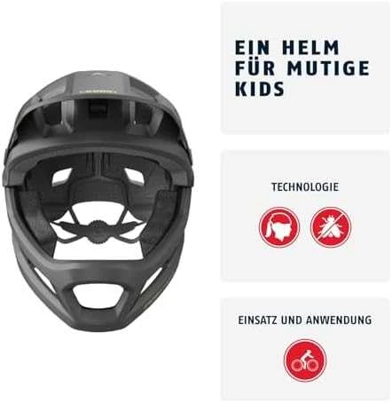Abus Germany Šalmas Abus YouDrop FF velvet juodas-S (48-55)