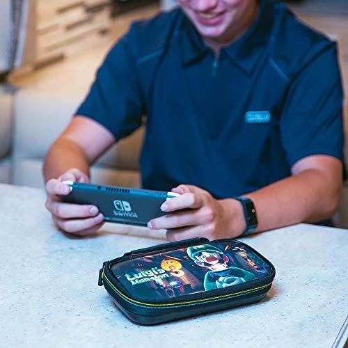 Rds Industries Nintendo Game Traveler Deluxe Travel Case Lite Luigi's Mansion 3