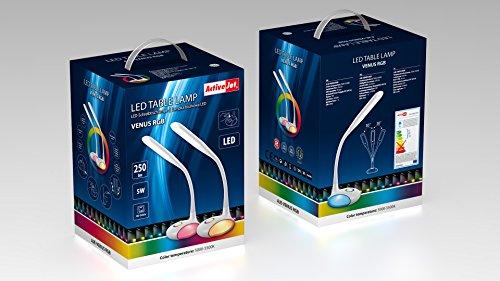Šviesus stalinis LED „Activejet“ (RGB – daugiaspalvis)