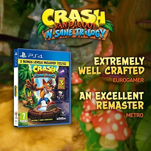 Cd Project „Activision“ VEIKLA Crash Bandicoot N. Sane Trilogy PS4 ON (P)