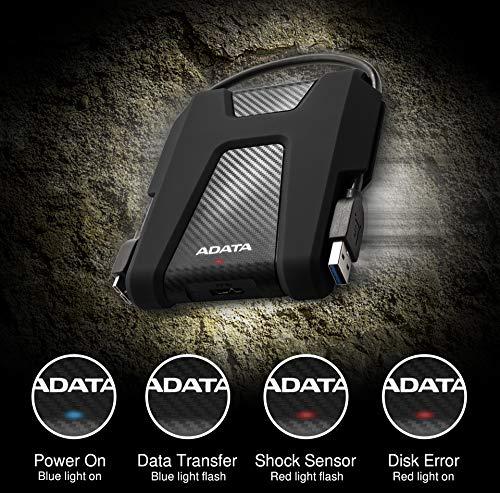 Išorinis kietasis diskas ADATA HD680 2TB USB3.2, Juodas