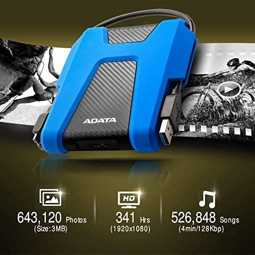 Išorinis kietasis diskas ADATA HD680 2TB USB3.2, Juodas