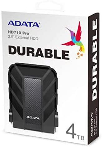 Kietasis diskas Išorinis diskas Adata HD710 Pro USB 3.1 4TB Juodas