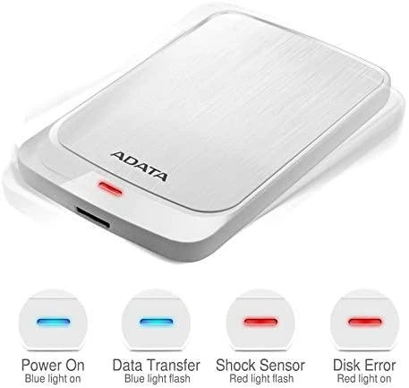 Kietasis diskas Išorinis diskas ADATA HDD HV320 1TB 2,5'' USB3.0 - juodas