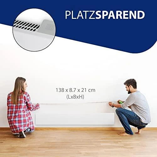 Elektrinis radiatorius Adax, Neo L10 KWT, Baltas