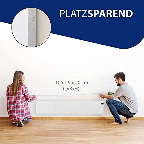 Adax Elektrinis radiatorius NEO NL08 KDT, Baltas
