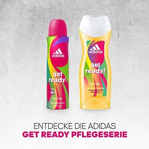 Adidas Get Ready! For Her EDT tualetinis vanduo moterims, 50 ml