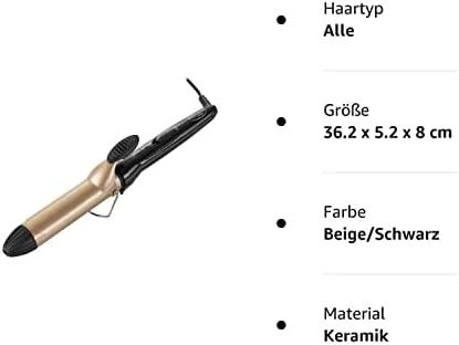 Adler | Hair Suktukas | AD 2112 | Ceramic heating system | Barrel diameter 32 mm | 55 W | Juodas