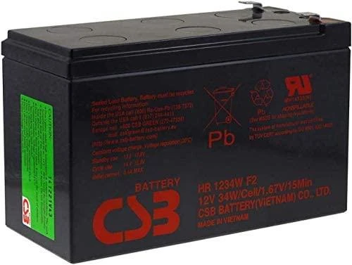 CSB HR1234W F2 CSB baterija HR1234W F2 12V/9Ah