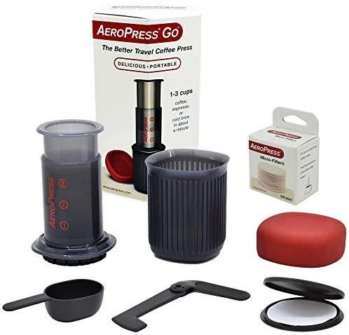 Aeropress Go kelioninis kavos presas