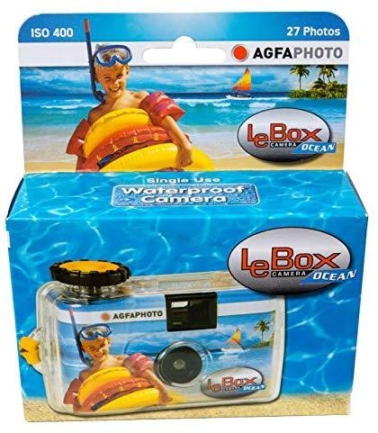 Vienkartinis-povandeninis fotoaparatas AgfaPhoto LeBox 400 27 Ocean