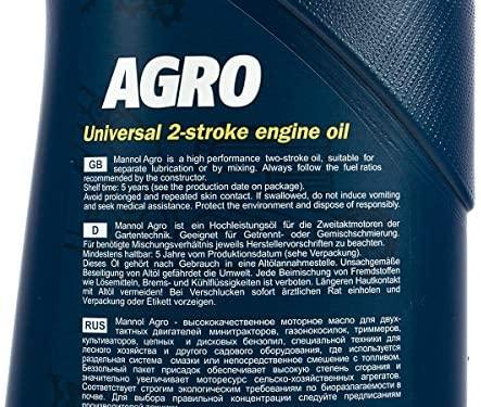 Mannol alyva 2-takčiam varikliams Agro TC 1 L