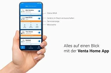 Oro drėkintuvas Venta AH550 ORIGINAL CONNECT