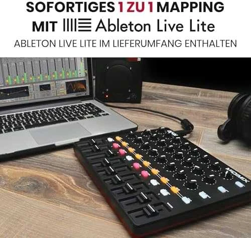 Midi kontroleris  AKAI MIDIMIX, Juodas
