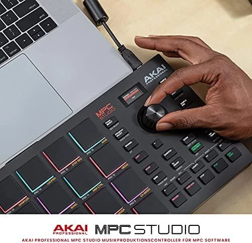 AKAI MPC Studio II kontroleris MIDI USB, Juodas