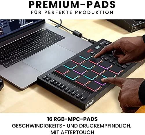 AKAI MPC Studio II kontroleris MIDI USB, Juodas