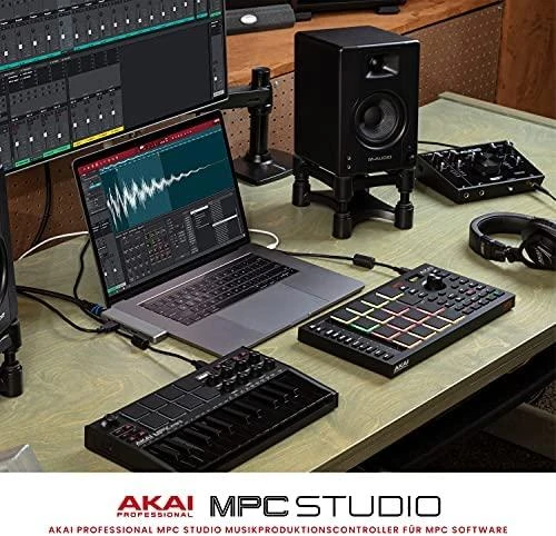 AKAI MPC Studio II kontroleris MIDI USB, Juodas