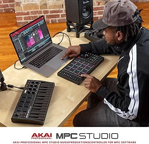 AKAI MPC Studio II kontroleris MIDI USB, Juodas
