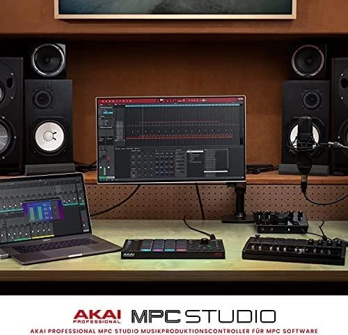 AKAI MPC Studio II kontroleris MIDI USB, Juodas
