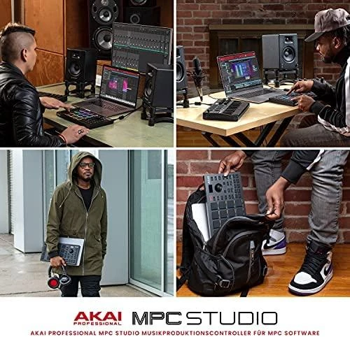 AKAI MPC Studio II kontroleris MIDI USB, Juodas