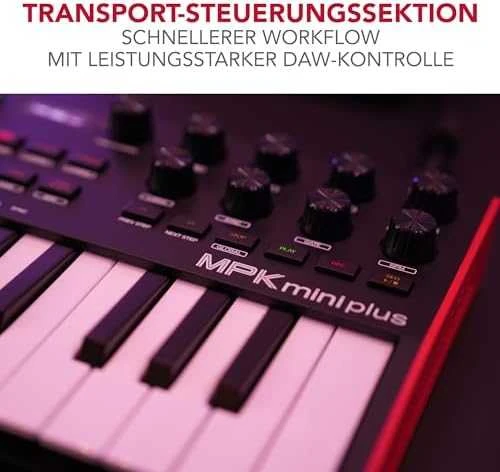 AKAI MPK MINI PLUS - Mini valdymo klaviatūra