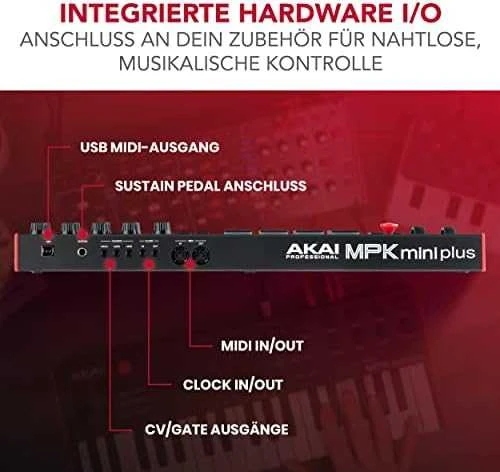AKAI MPK MINI PLUS - Mini valdymo klaviatūra