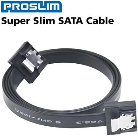 Akasa Proslim SATA 3 Kabelis 50cm gerade – juodas