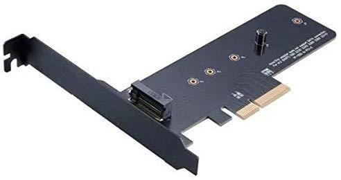 Akasa iš M.2 SSD į PCIe adapterio plokštė