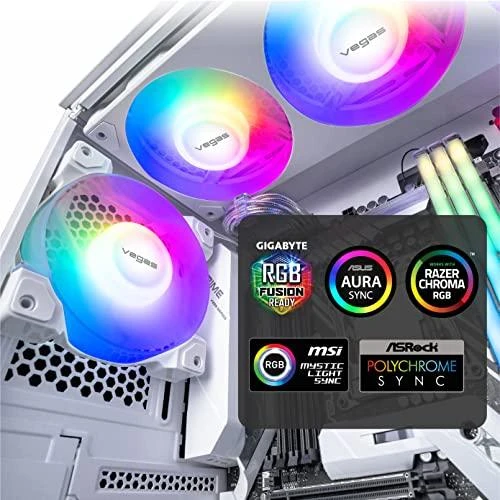 Akasa Vegas A12 Addressable-RGB korpuso ventiliatorius – 120 mm
