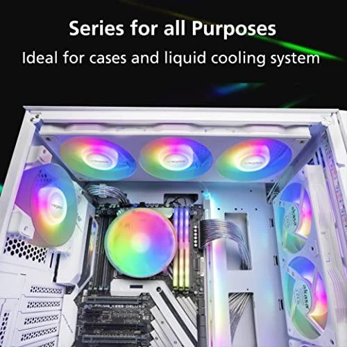 Akasa Vegas A12 Addressable-RGB korpuso ventiliatorius – 120 mm