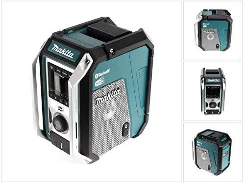 Makita DMR115 Radijas, CXT (12V Max (10,8V) / LXT (18V) baterijos, Žemųjų dažnių garsiakalbis, Bluetooth ir USB, DAB/DAB+