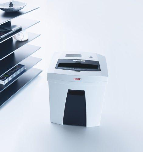 HSM Securio C16 4x25 mm dalelių automatinis paleidimo/išjungimo budėjimo režimas be energijos suvartojimo nuimamas konteineris 25l 6 lapai