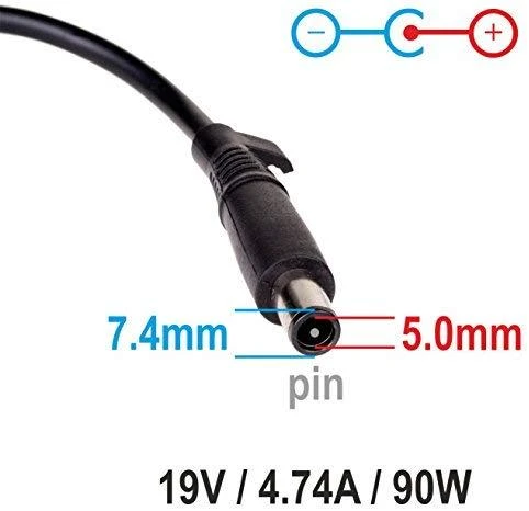 AKYGA AK-ND-04 nešiojamojo kompiuterio maitinimo adapteris AK-ND-04 19V/4.74A 90W 7.4x5.0 mm + kaištis HP