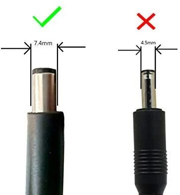 Nešiojamojo kompiuterio adapteris AKYGA Dedicated AK-ND-05 DELL 19V/3.34A 65W 7.4x5x0.6 mm