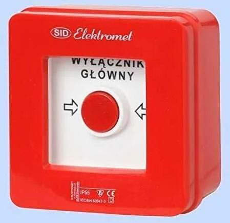 Elektromet Automatinis paviršiuje montuojamas signalizacijos jungiklis WG-1s (921440)