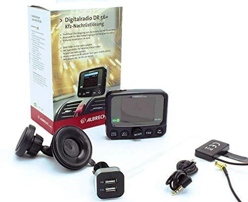 Albrecht DR 56+ automagnetola DAB+ adapteris