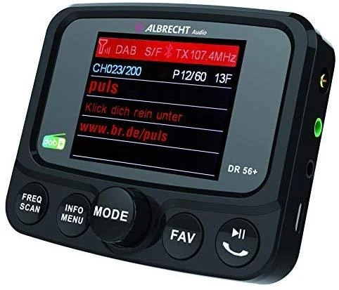 Albrecht DR 56+ automagnetola DAB+ adapteris