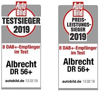 Albrecht DR 56+ automagnetola DAB+ adapteris