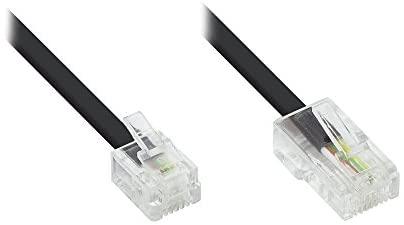 Good Connections Geros jungtys DSL modemo kabelis 6m RJ11 iki RJ45 sultys