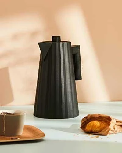 Elektrinis virdulys Alessi Plisse Juodas, 1.7 l
