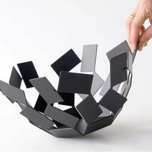 Elektrinis virdulys Alessi Plisse Juodas, 1.7 l