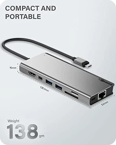 „Alogic Ultra USB-C Dock Plus V2“ USB-C dokas / replikatorius (ULDPLSV2-SGR)