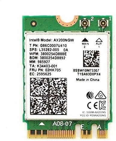 INTEL NIC WI-FI 6 AX200 2230 2x2 AX+BT vPro