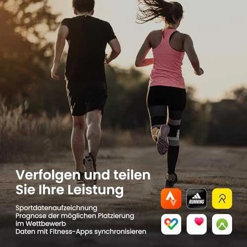 Išmanusis žiedas Amazfit Helio, Titano spalvos, 12 dydis