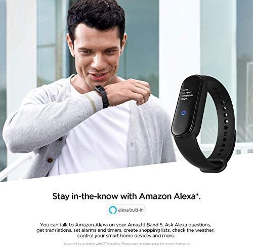 Išmanioji apyrankė Amazfit Band 5, Juoda | Varle.lt