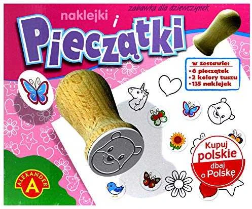 Dėlionė Alexander Antspaudai ir lipdukai mergaitėms - Aleksandras